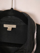 Load image into Gallery viewer, The Black Burberry | Vintage Burberry Brit designer polo top M-L
