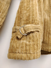 Load image into Gallery viewer, The Corduroy Teddy | Vintage brown beige teddy corduroy winter coat jacket S
