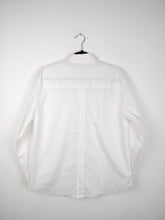 Load image into Gallery viewer, The White Butterfly | Vintage embroidery cotton plain animal shirt blouse M

