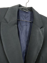 Load image into Gallery viewer, The Grey Blazer | Vintage dark grey blazer jacket 38 S
