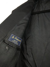 Load image into Gallery viewer, The Black Out | Vintage wool Fraizzoli black plain blazer jacket L-XL
