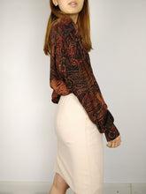 Load image into Gallery viewer, The Bread Roll | Vintage wool beige nude mini pencil skirt XS-S
