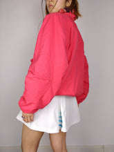 Load image into Gallery viewer, The Pink Belfe Bomber Jacket | Vintage 90s Belfe hot pink ski snow sport bomber padded coat winter M
