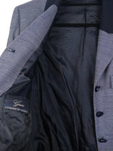 Load image into Gallery viewer, The Blue Blazer | Vintage wool blue collar blazer jacket L
