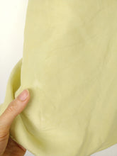 Load image into Gallery viewer, The Silk Culottes | Vintage 90s silk yellow culottes shorts Yessica 42 M-L
