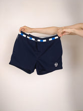 Load image into Gallery viewer, The Tacchini Tennis| Vintage 90s Sergio Tacchini sport tennis shorts dark blue navy 50 M-L
