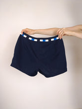 Load image into Gallery viewer, The Tacchini Tennis| Vintage 90s Sergio Tacchini sport tennis shorts dark blue navy 50 M-L
