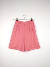 Load image into Gallery viewer, The Pink Culottes | Vintage culottes shorts bermuda pink S
