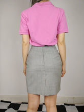 Load image into Gallery viewer, The Grey Benetton | Vintage United Colors of Benetton grey wool pencil mini skirt XS
