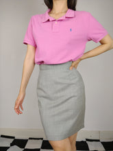 Load image into Gallery viewer, The Grey Benetton | Vintage United Colors of Benetton grey wool pencil mini skirt XS
