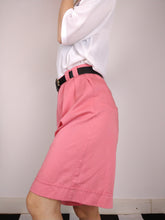 Load image into Gallery viewer, The Pink Culottes | Vintage culottes shorts bermuda pink S
