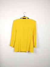 Load image into Gallery viewer, The Yellow Blazer | Vintage yellow floral flower blazer jacket Kea by Giovanni S
