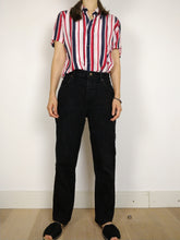 Load image into Gallery viewer, The Black Lee Jeans | Vintage Lee Jeans Oklahoma black denim high waist mom jeans S M 32-33
