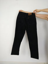 Load image into Gallery viewer, The Black Lee Jeans | Vintage Lee Jeans Oklahoma black denim high waist mom jeans S M 32-33
