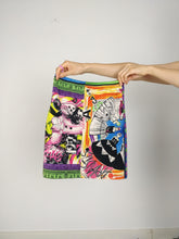 Load image into Gallery viewer, The Crazy Mini | Vintage mini tube skirt abstract pattern art XS
