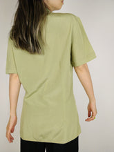 Load image into Gallery viewer, The D&amp;G Shirt | Vintage designer Dolce &amp; Gabbana khaki green short sleeve plain blouse S
