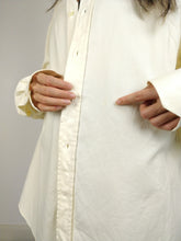 Load image into Gallery viewer, The Balmain Shirt | Vintage designer Balmain white cream cotton men shirt L-XL

