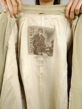 Load image into Gallery viewer, The Moonshine Suede | Vintage real suede leather jacket coat off white beige blazer S
