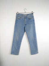 Load image into Gallery viewer, The Blue Versace | Vintage Versace Jeans Couture designer straight fit blue denim jeans pants M 31
