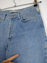 Load image into Gallery viewer, The Blue Versace | Vintage Versace Jeans Couture designer straight fit blue denim jeans pants M 31
