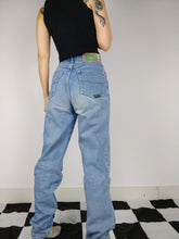 Load image into Gallery viewer, The California Jeans | Vintage high waist blue denim mom jeans pants XS-S
