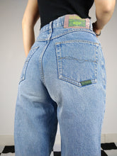 Load image into Gallery viewer, The California Jeans | Vintage high waist blue denim mom jeans pants XS-S
