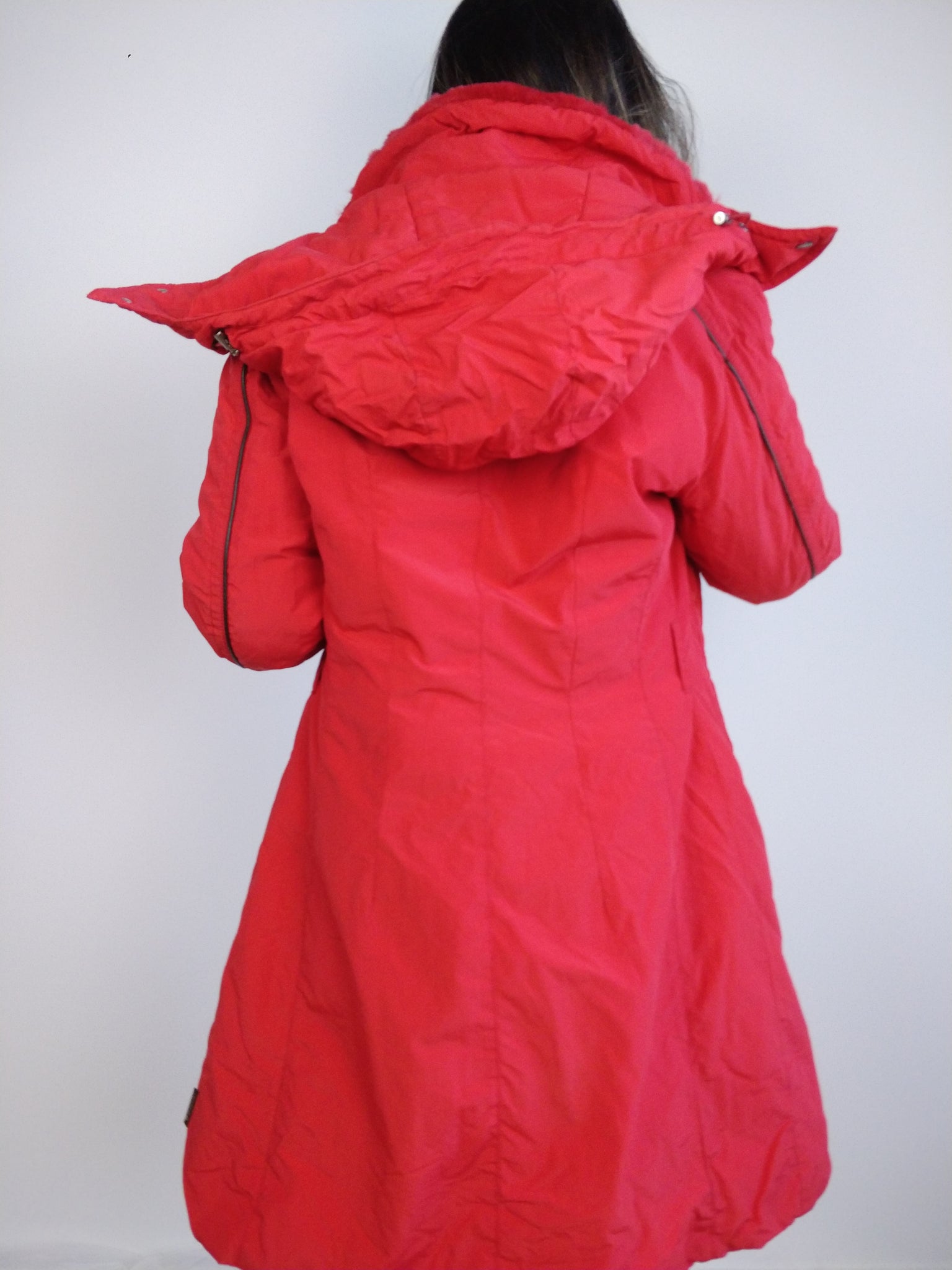 The Red Moncler Down Jacket Preloved designer Moncler winter