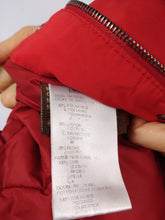Load image into Gallery viewer, The Red Moncler Down Jacket | Preloved designer Moncler winter parka coat red snow hoodie size 1 XS-S
